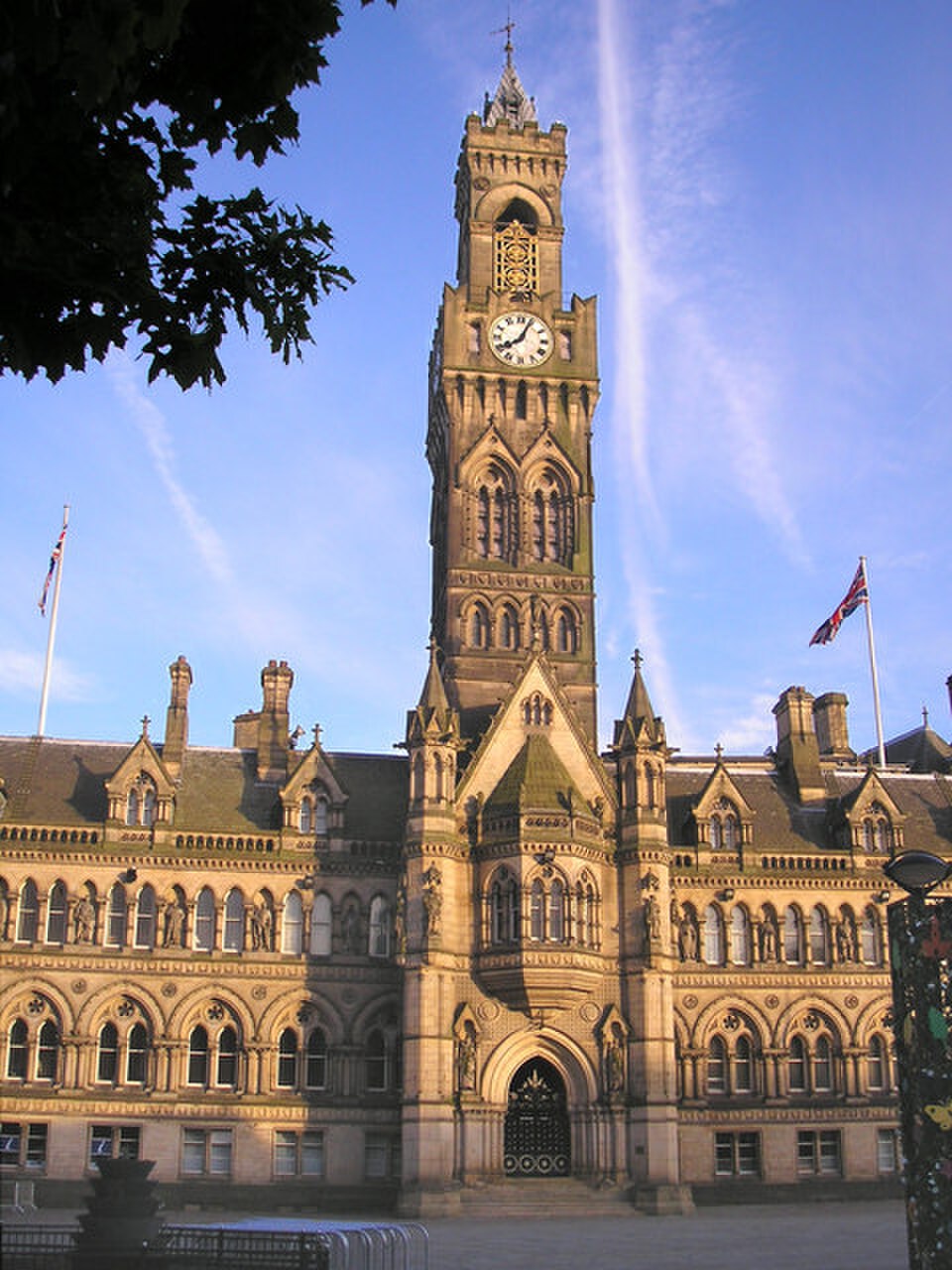 Bradford City Hall in Bradford