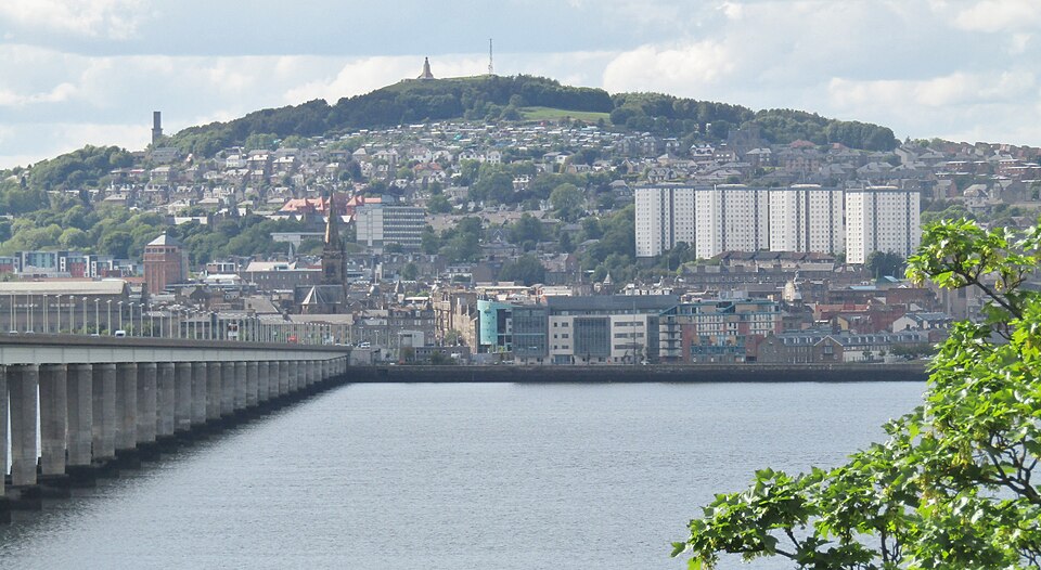 Dundee waterfront in Dundee
