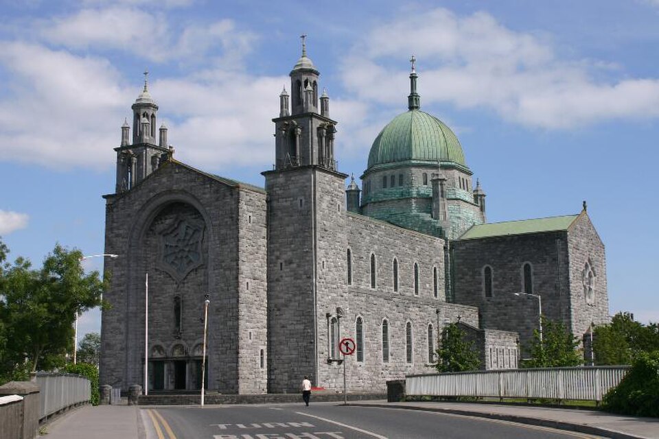 Galway city centre in Galway
