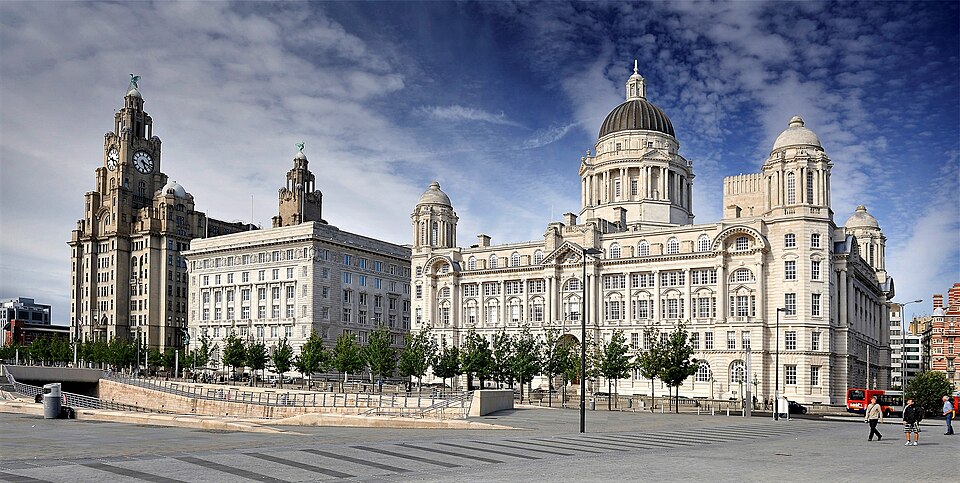 Royal Liver Building in Liverpool